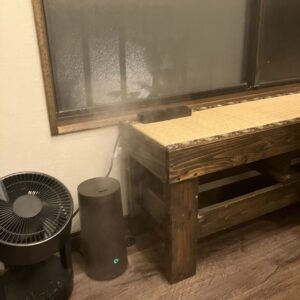 加湿器カフェスペース