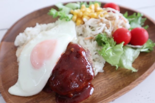 ロコモコ丼画像